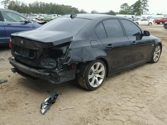 WBANW13598CN56834 - 2008 BMW 535 I BLACK photo 4