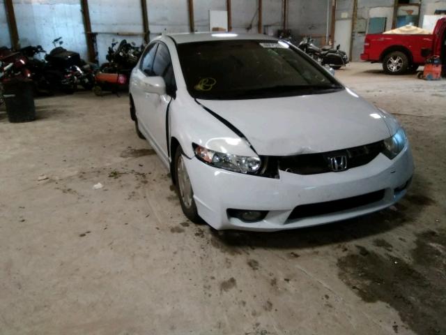 JHMFA36229S007923 - 2009 HONDA CIVIC HYBR WHITE photo 1