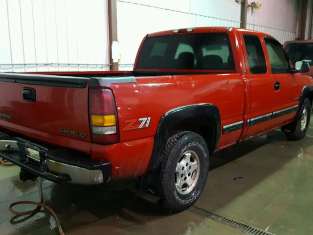 1GCEK19T8YE276878 - 2000 CHEVROLET SILVERADO RED photo 9