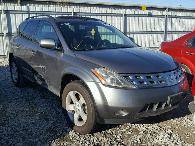 JN8AZ08T45W327843 - 2005 NISSAN MURANO SL TAN photo 1