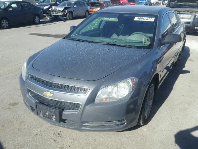 1G1ZG57B69F220186 - 2009 CHEVROLET MALIBU LS GRAY photo 2