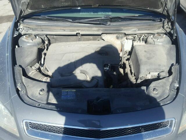 1G1ZG57B69F220186 - 2009 CHEVROLET MALIBU LS GRAY photo 7