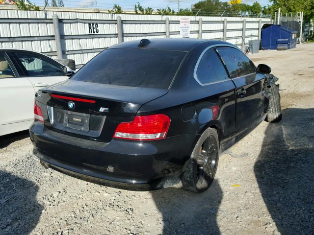 WBAUP93549VF49063 - 2009 BMW 128 I BLACK photo 4