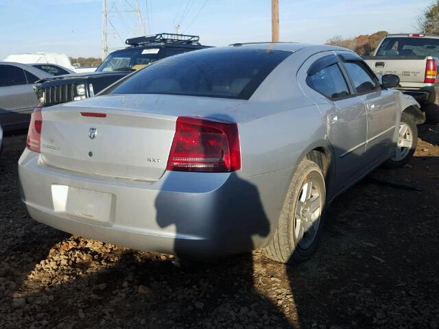 2B3KA43G87H614288 - 2007 DODGE CHARGER SE SILVER photo 4