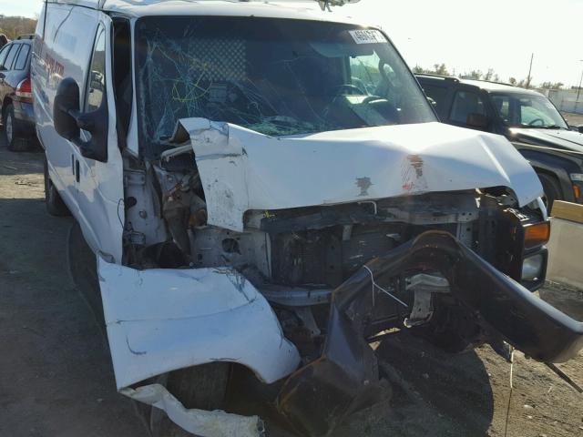 1FTSE3EL5BDA34316 - 2011 FORD ECONOLINE WHITE photo 1