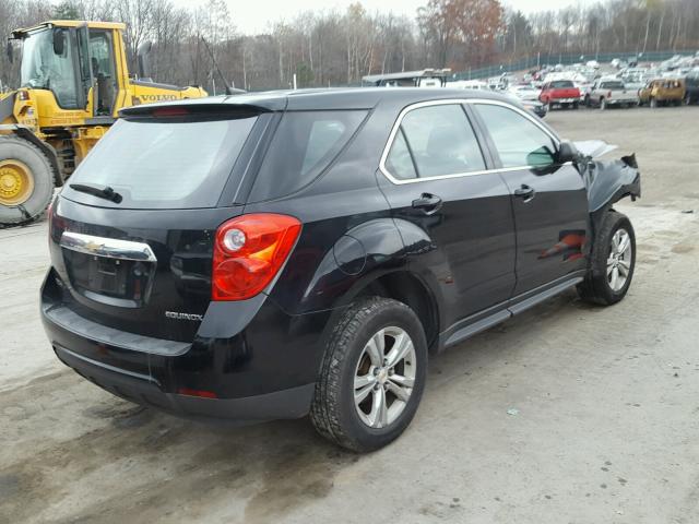 2GNALBEK7D6132355 - 2013 CHEVROLET EQUINOX LS BLACK photo 4