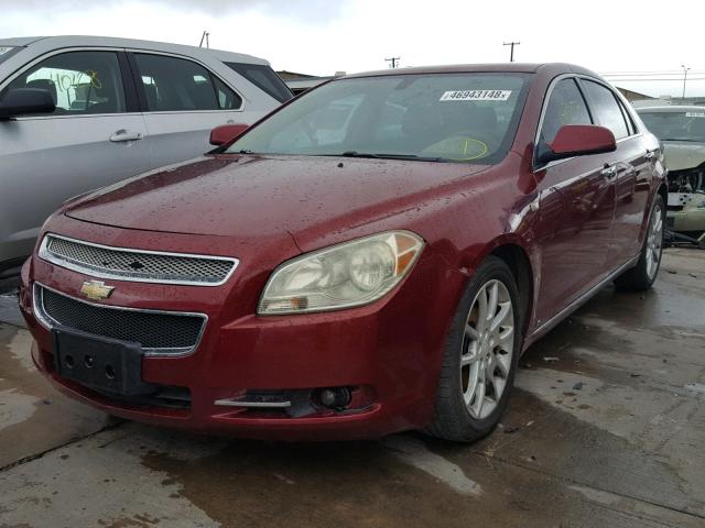 1G1ZK57718F205474 - 2008 CHEVROLET MALIBU LTZ 勃艮第红 照片 2