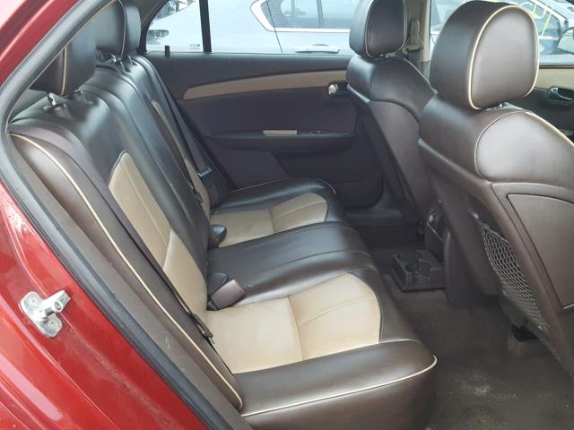 1G1ZK57718F205474 - 2008 CHEVROLET MALIBU LTZ 勃艮第红 照片 6