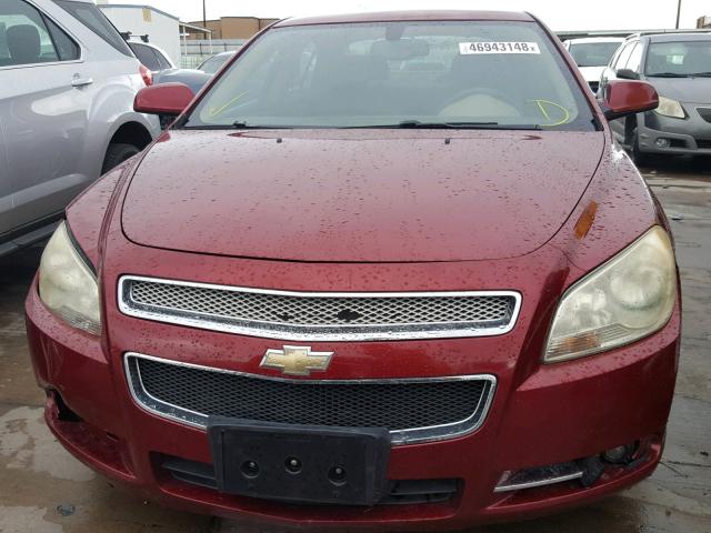 1G1ZK57718F205474 - 2008 CHEVROLET MALIBU LTZ 勃艮第红 照片 9