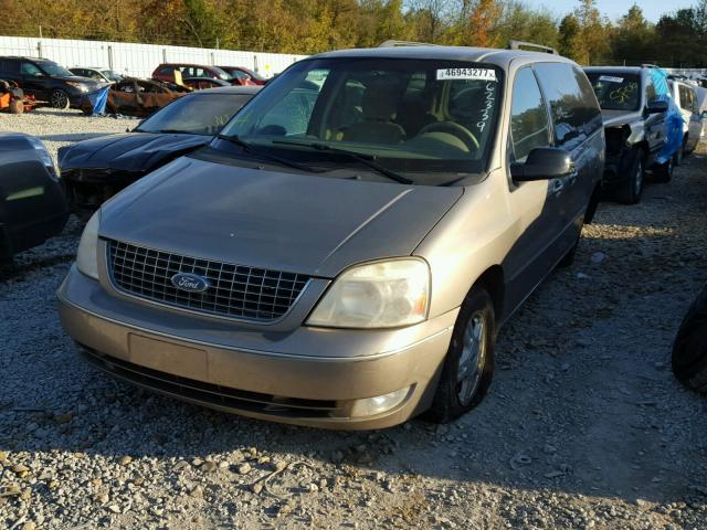 2FMZA52226BA62339 - 2006 FORD FREESTAR TAN photo 2