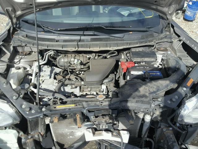 JN8AS5MV8CW414957 - 2012 NISSAN ROGUE S SILVER photo 7