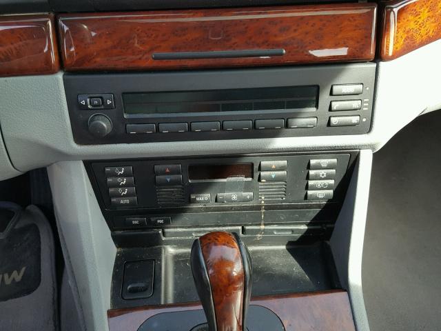 WBADT43433G027121 - 2003 BMW 525 I AUTO SILVER photo 9