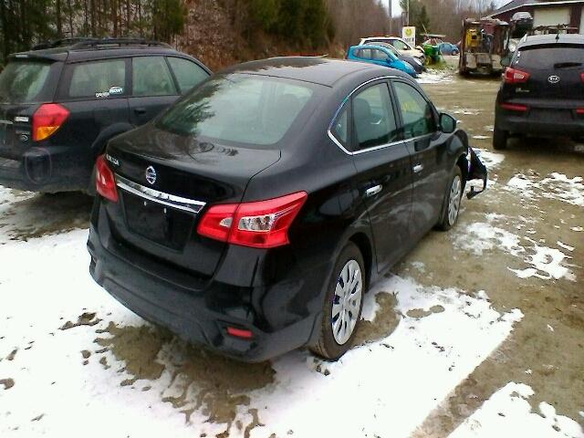 3N1AB7AP8HY397447 - 2017 NISSAN SENTRA S BLACK photo 4