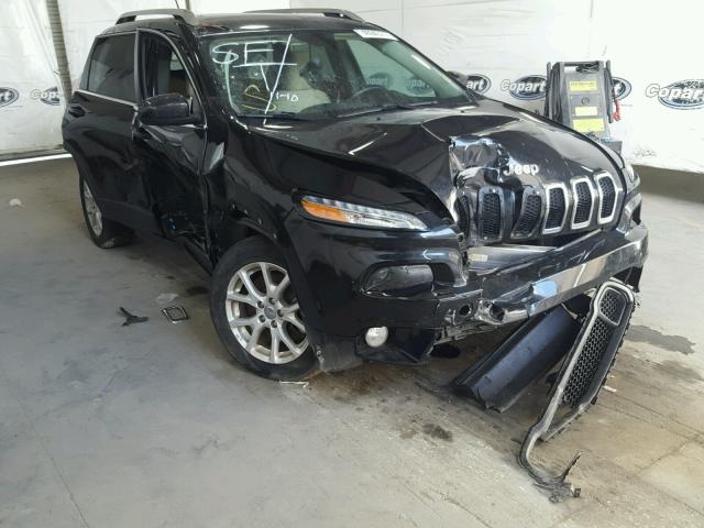 1C4PJLCB1FW553479 - 2015 JEEP CHEROKEE L BLACK photo 1