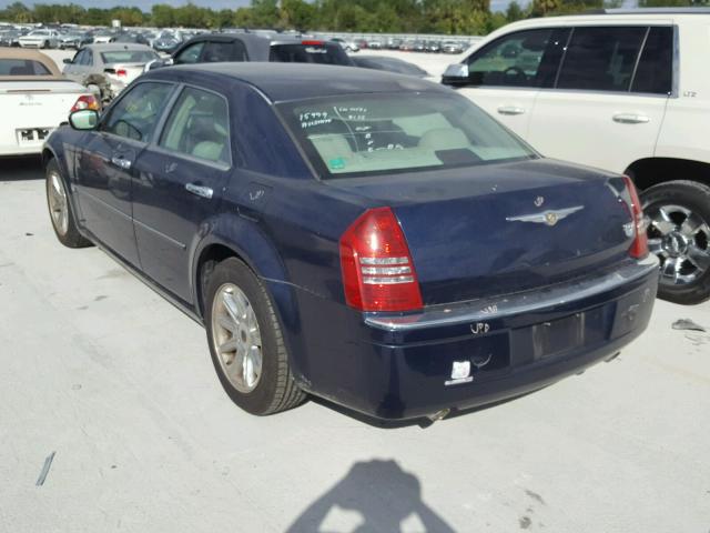 2C3KA63H56H273728 - 2006 CHRYSLER 300C BLUE photo 3