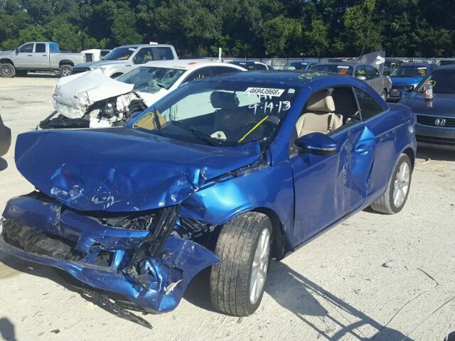 WVWBW7AH4CV005360 - 2012 VOLKSWAGEN EOS KOMFOR 蓝色 照片 2