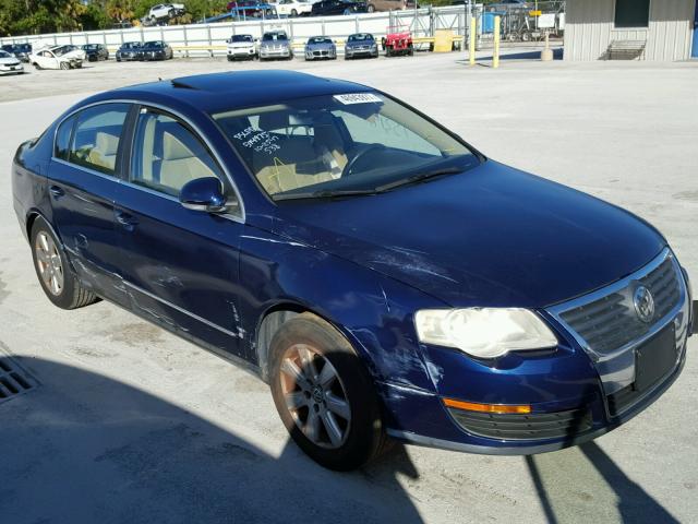 WVWAK73C56P078397 - 2006 VOLKSWAGEN PASSAT 2.0 BLUE photo 1