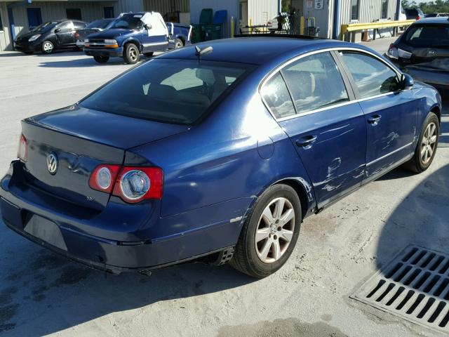 WVWAK73C56P078397 - 2006 VOLKSWAGEN PASSAT 2.0 BLUE photo 4