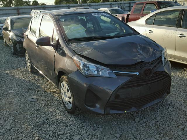 VNKKTUD34HA080623 - 2017 TOYOTA YARIS L GRAY photo 1