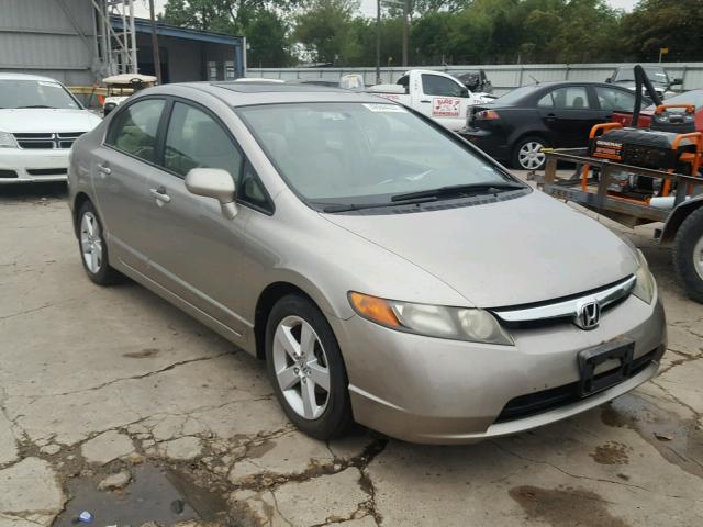 1HGFA15866L117330 - 2006 HONDA CIVIC EX GOLD photo 1