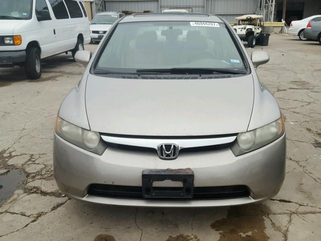 1HGFA15866L117330 - 2006 HONDA CIVIC EX Qızıl foto 9