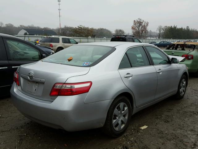 4T4BE46K19R108063 - 2009 TOYOTA CAMRY BASE SILVER photo 4