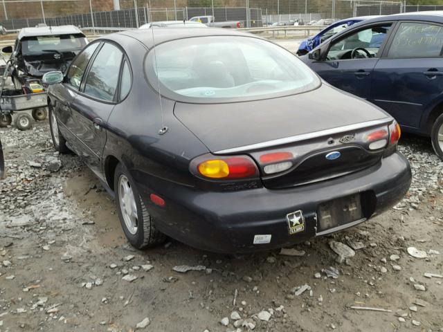 1FALP52U4TG251272 - 1996 FORD TAURUS GL BLACK photo 3