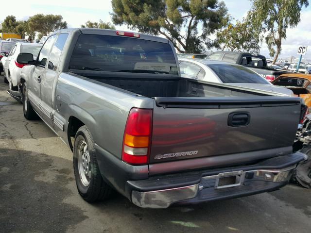 2GCEC19T221289731 - 2002 CHEVROLET SILVERADO GRAY photo 3