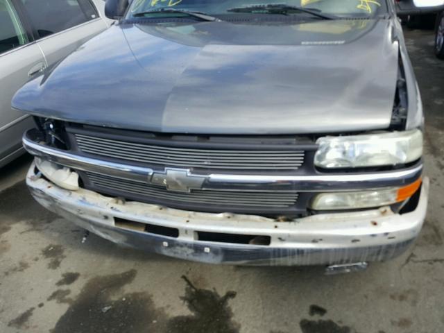 2GCEC19T221289731 - 2002 CHEVROLET SILVERADO GRAY photo 7