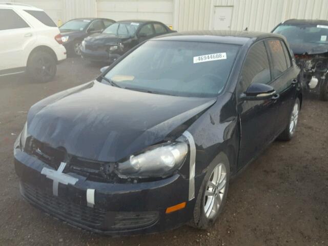 WVWCA9AJ3AW245959 - 2010 VOLKSWAGEN GOLF BLACK photo 2