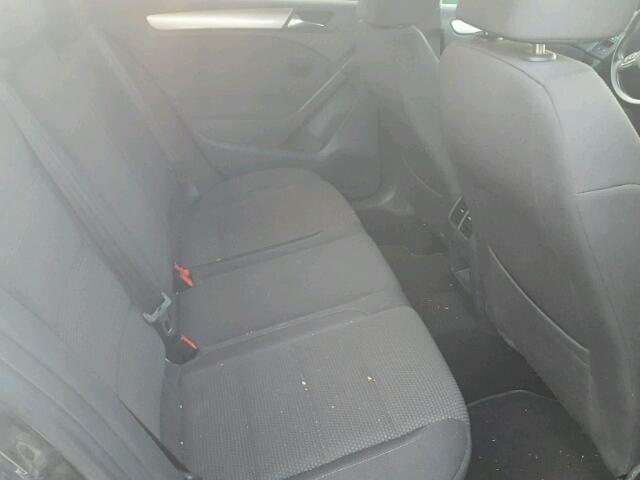 WVWCA9AJ3AW245959 - 2010 VOLKSWAGEN GOLF BLACK photo 6