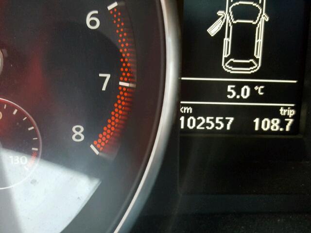 WVWCA9AJ3AW245959 - 2010 VOLKSWAGEN GOLF BLACK photo 8