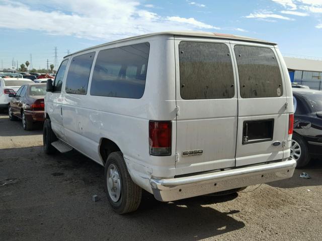 1FBNE31L76DA53317 - 2006 FORD ECONOLINE WHITE photo 3