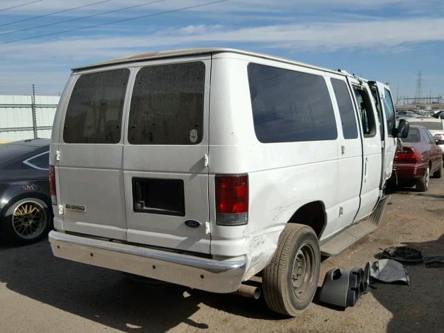 1FBNE31L76DA53317 - 2006 FORD ECONOLINE WHITE photo 4