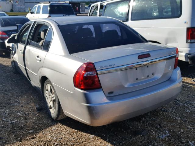 1G1ZS58FX8F130425 - 2008 CHEVROLET MALIBU LS Gümüş foto 3