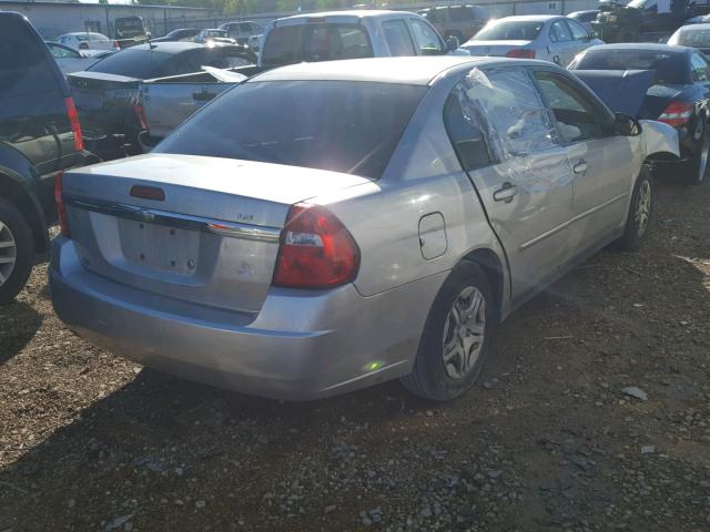 1G1ZS58FX8F130425 - 2008 CHEVROLET MALIBU LS Gümüş foto 4