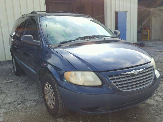 1C4GJ25301B136533 - 2001 CHRYSLER VOYAGER BLUE photo 1