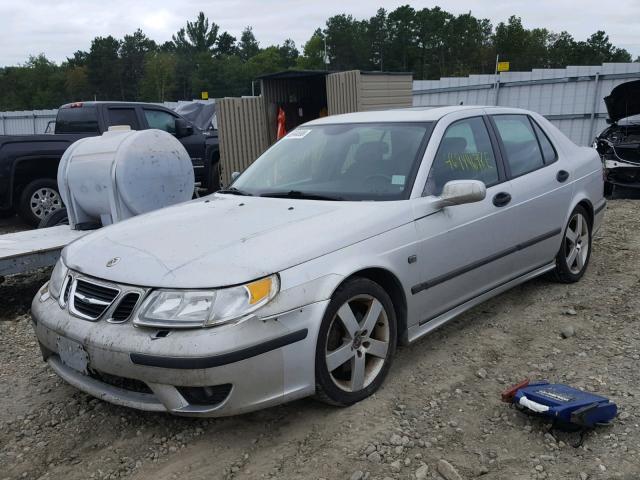 YS3EH49G243011164 - 2004 SAAB 9-5 AERO SILVER photo 2