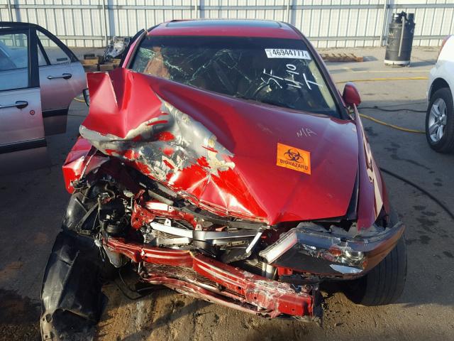 JH4CL95824C005761 - 2004 ACURA TSX RED photo 7