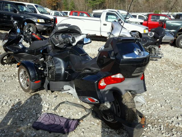 2BXJBLC10AV001068 - 2010 CAN-AM SPYDER ROA BLACK photo 3