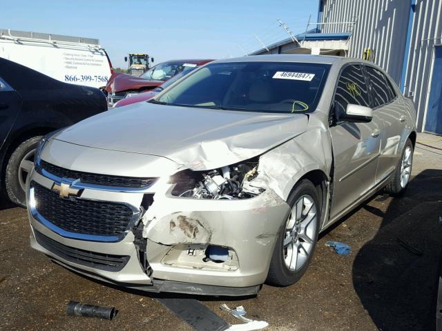 1G11C5SL1EF302247 - 2014 CHEVROLET MALIBU 1LT 棕色 照片 2