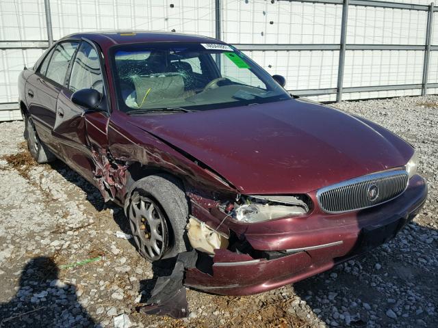 2G4WS52M9W1584876 - 1998 BUICK CENTURY CU BURGUNDY photo 1