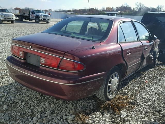 2G4WS52M9W1584876 - 1998 BUICK CENTURY CU BURGUNDY photo 4