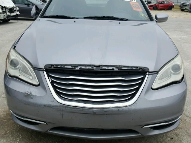 1C3CCBBG7DN608072 - 2013 CHRYSLER 200 TOURIN GRAY photo 9