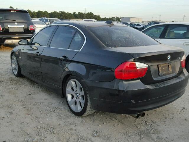 WBAVB335X6KS34178 - 2006 BMW 330 I BLACK photo 3