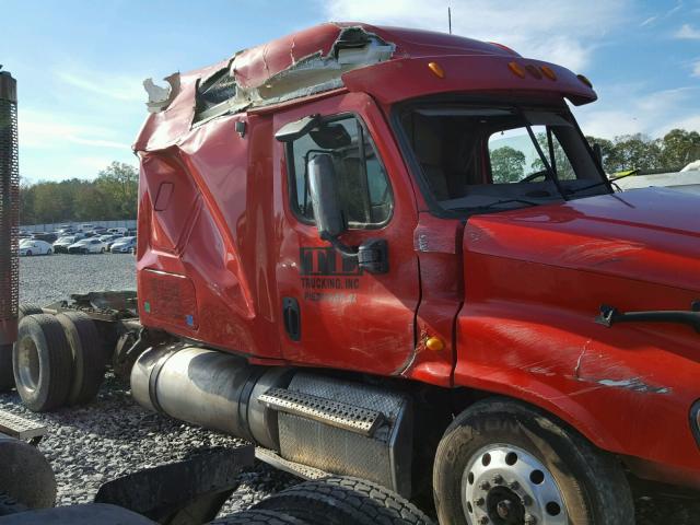 1FUJGLDR1DSFA6870 - 2013 FREIGHTLINER CASCADIA 1 RED photo 9