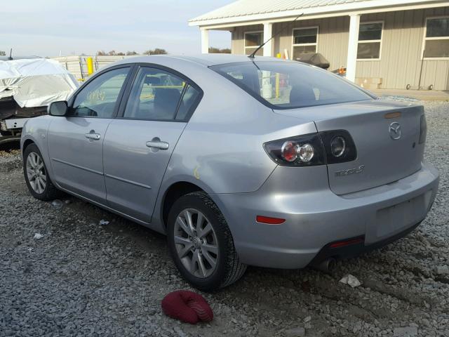 JM1BK32F671603898 - 2007 MAZDA 3 I SILVER photo 3