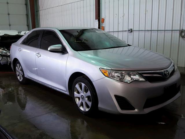 4T1BF1FK9DU235318 - 2013 TOYOTA CAMRY L SILVER photo 1