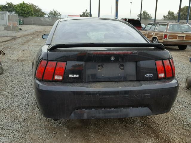 1FAFP4046YF121100 - 2000 FORD MUSTANG BLACK photo 9