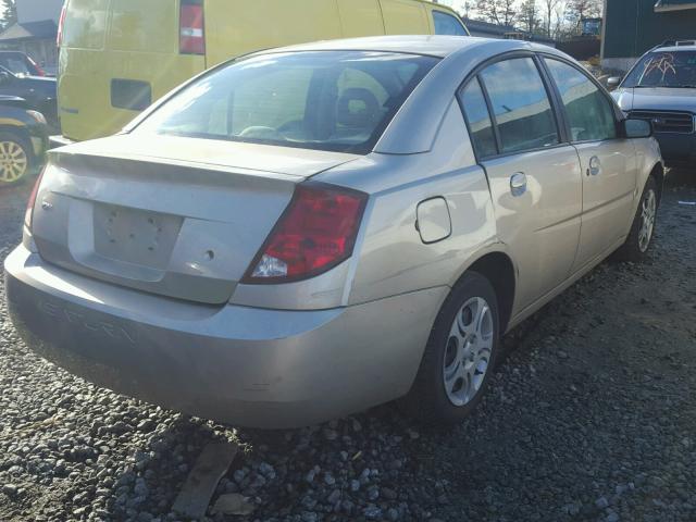 1G8AJ52F75Z127731 - 2005 SATURN ION LEVEL BEIGE photo 4